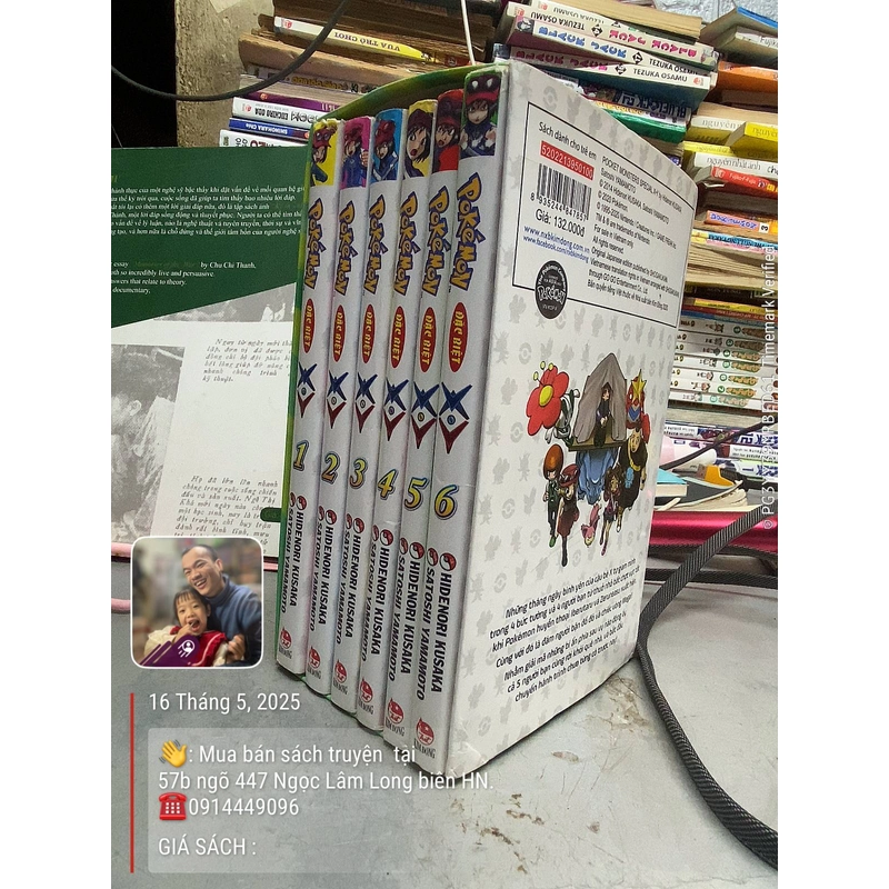 Boxset POKÉMON Đặc Biệt X-Y Set Manga (6 Tập) - 452317
