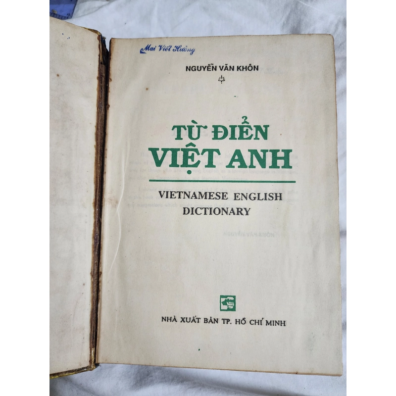 Từ điển việt anh  499242