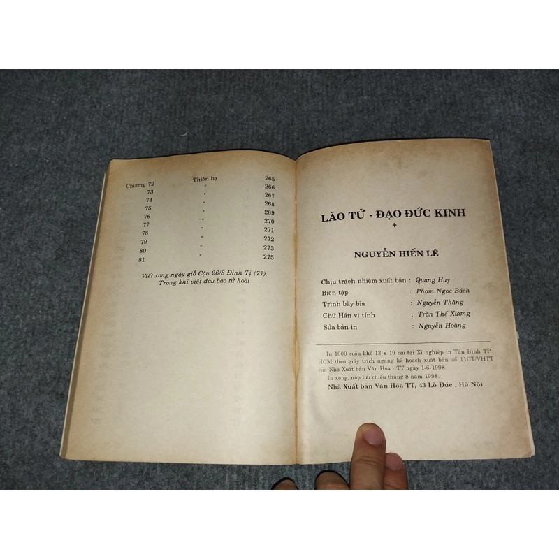 LÃO TỬ ĐẠO ĐỨC KINH 478612