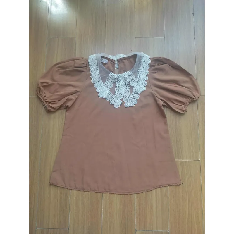 2 áo: 1 thun 1 voan size S mới cứng 738663