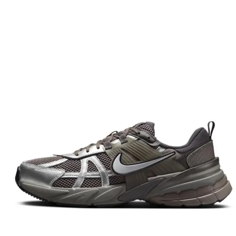 Giày thể thao Nike chạy bộ nam màu xám bạc thể thao nhẹ nhàng 715313