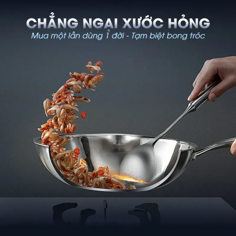 🎯 Chảo inox KL826 – Chống bám dính, dễ vệ sinh, tiết kiệm thời gian! 714829
