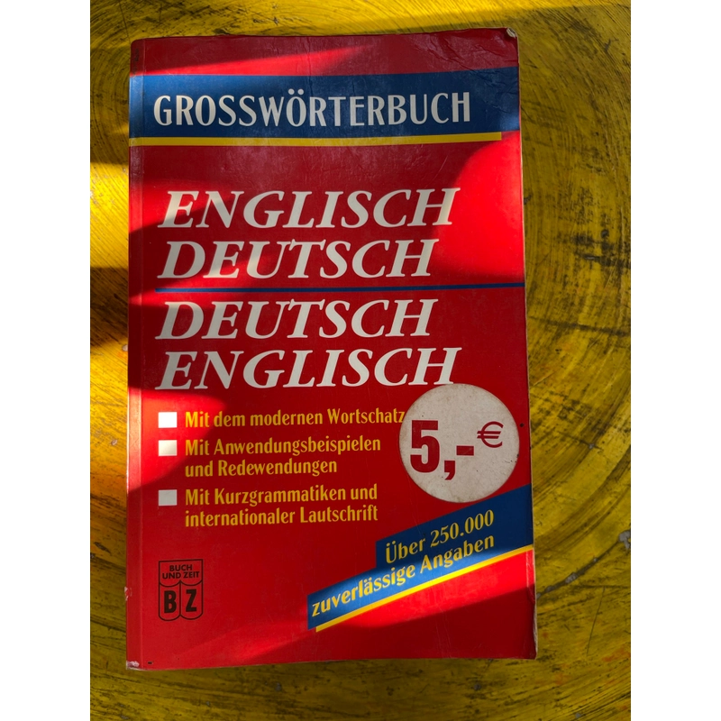 TỪ ĐIỂN ANH ĐỨC- ĐỨC ANH - ENGLISH DEUTSCH- DEUTSCH ENGLISH 539936