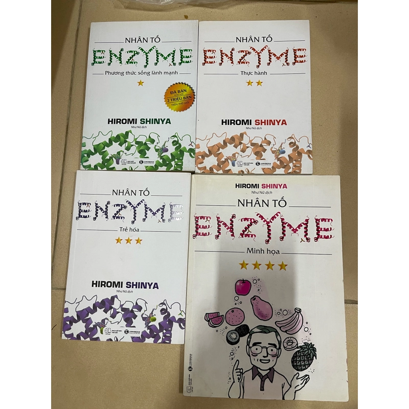 Nhân tố Enzyme full bộ 4 cuốn (c43) 500954