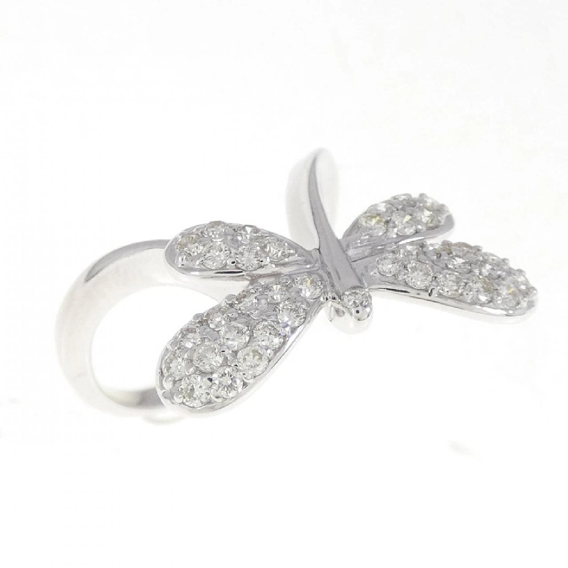 Nhẫn kim cương K18WG 0.47CT 673619