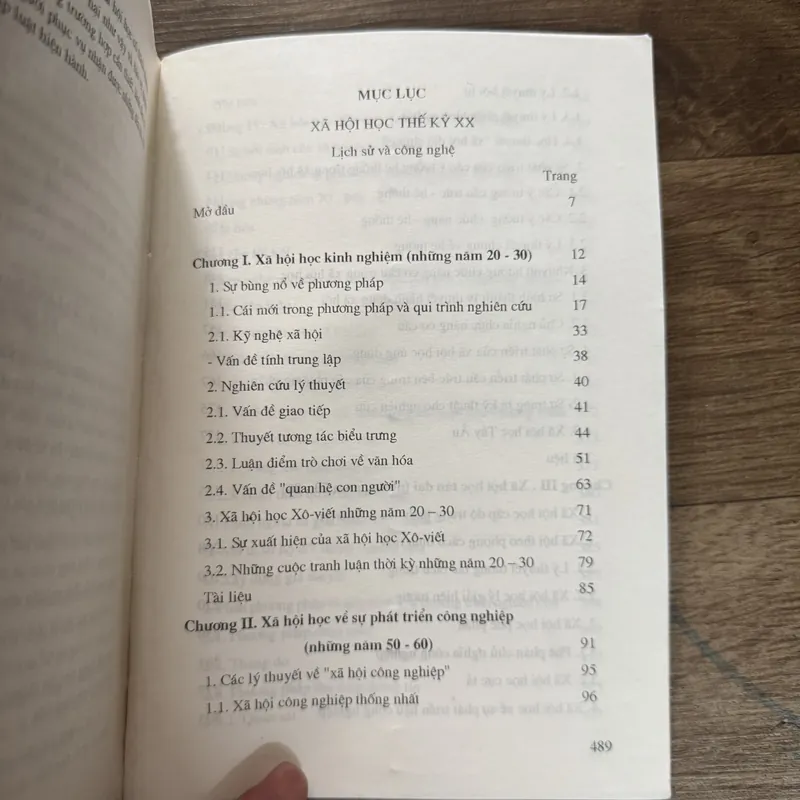 Xã hội học thế XX lịch sử và công nghệ 573756