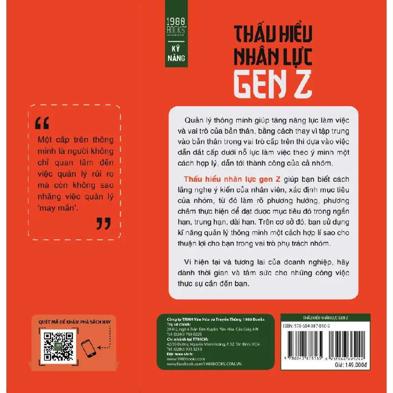 Thấu Hiểu Nhân Lực Gen Z - Kazuyuki Inoue 689980