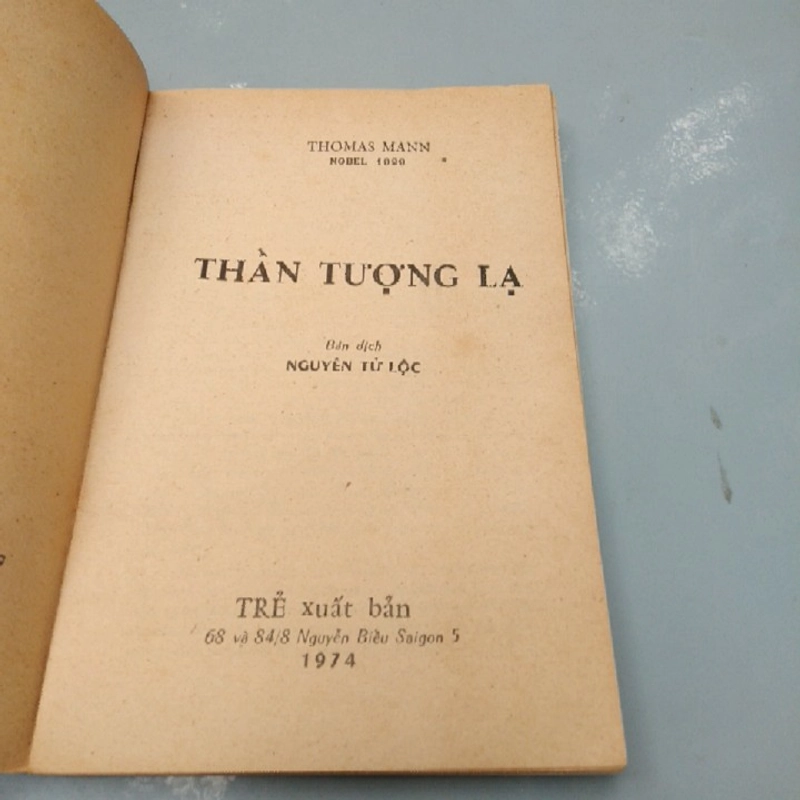 THẦN TƯỢNG LẠ - Thomas mann 270471