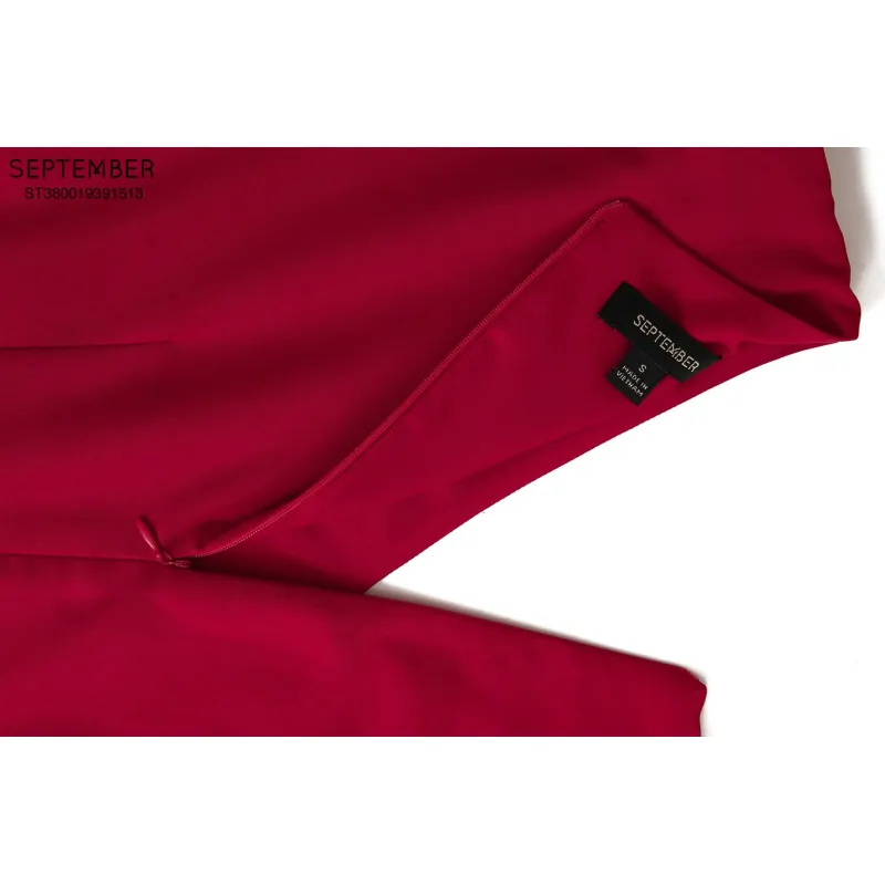 Váy liền September chính hãng còn mới size S màu đỏ 1004442