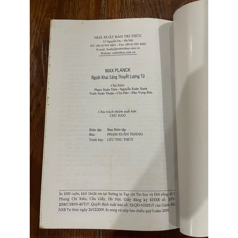 Người khai sáng thuyết lượng tử - Max Planck (o4) 471559
