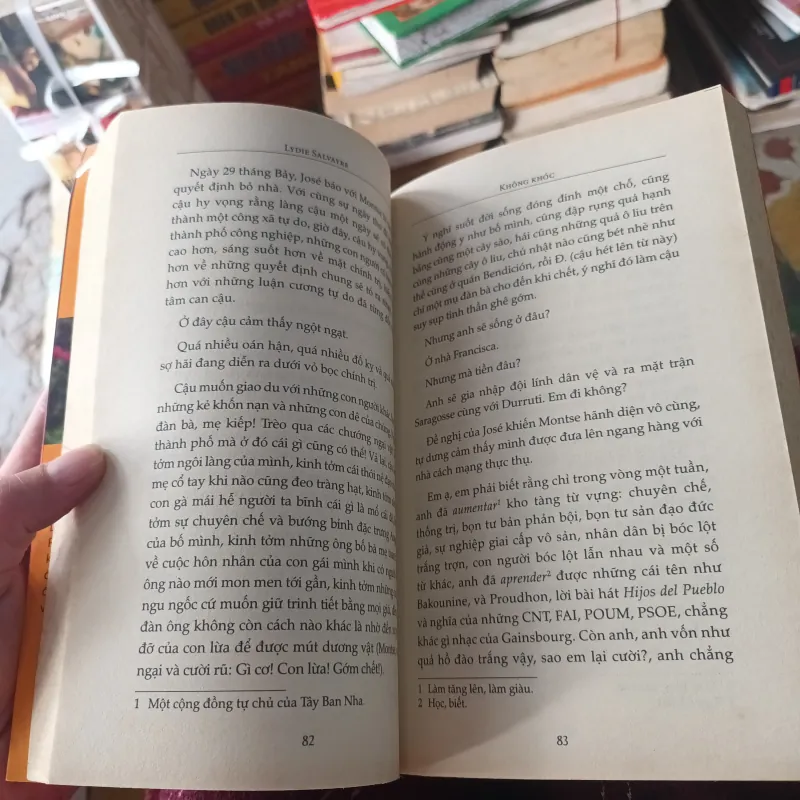 Không Khóc - Lydie Salvayre 750252