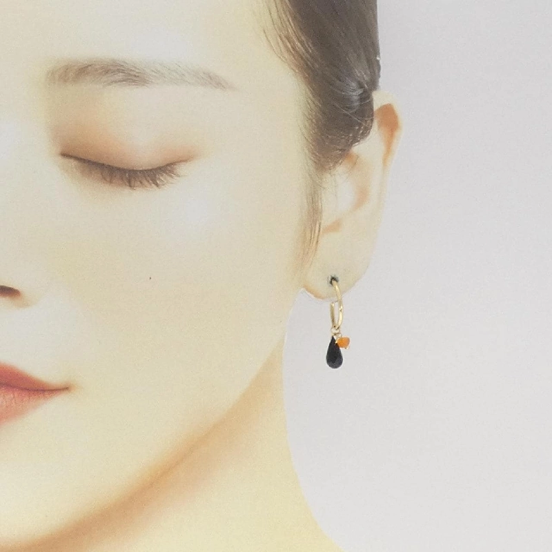 K18YG 2WAY Bông tai Mã não - Hàng hiệu Chính hãng 870256