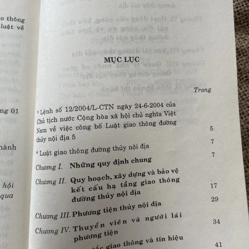 sách luật Việt Nam - giao thông đường thủy nội địa 937460