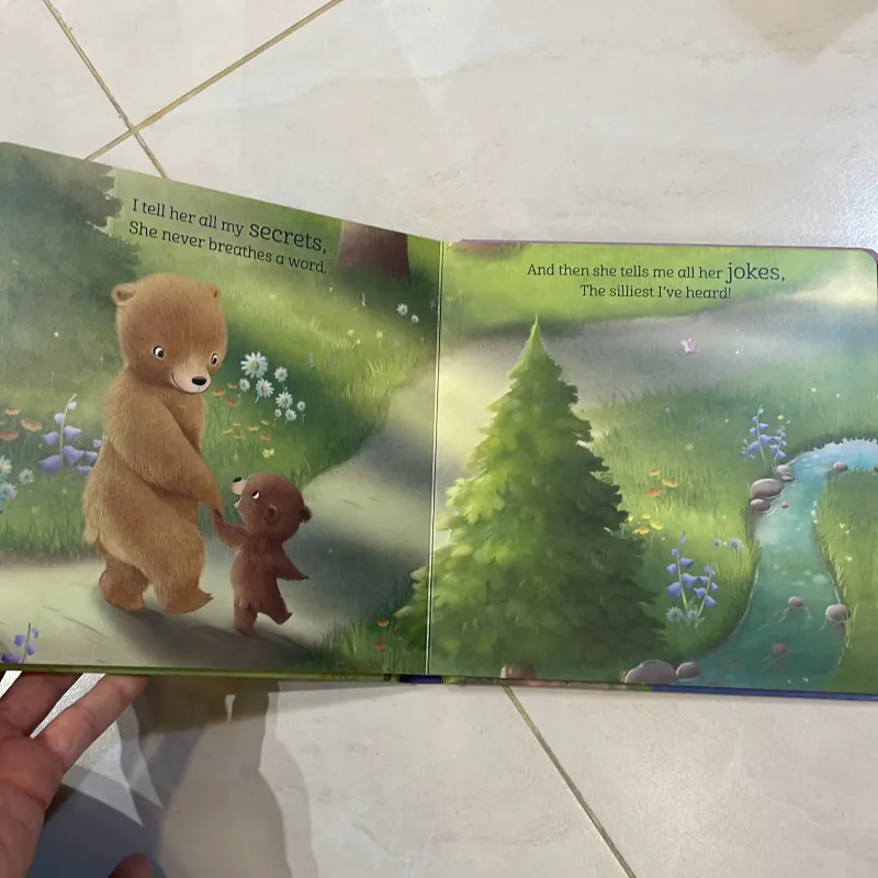 NGOẠI VĂN tiếng anh trẻ em : Mummy and Me - sách bìa cứng dày đẹp - RainStorm  1027547