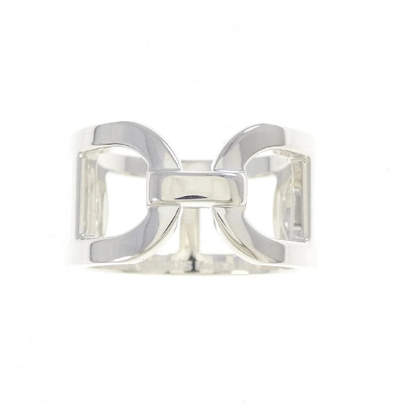 Nhẫn Hàng hiệu Authentic Hermès Éver Chaîne d'Ancre 837399