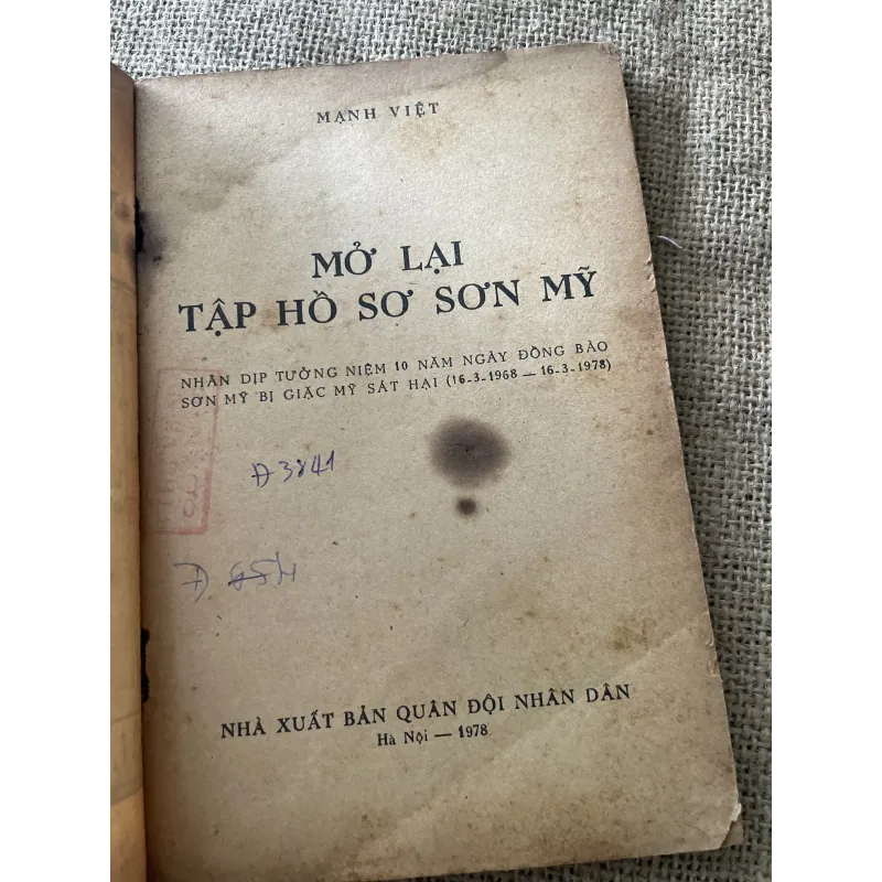 Mở lại tập hồ sơ Sơn Mỹ - Mạnh Việt  796842