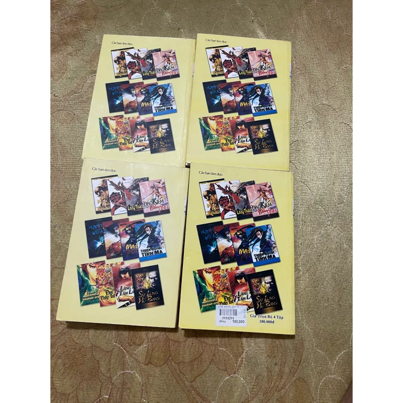 SÁT THỦ GIANG HỒ trọn bộ 4 cuốn- CỔ LONG 724209