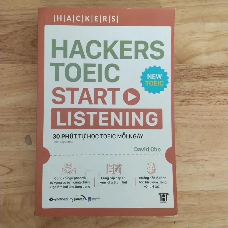 Hacker Toeic Start Listening - David Cho 557852