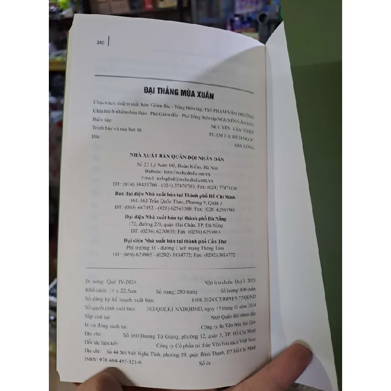 Đại tướng Văn Tiến Dũng đại thắng mùa xuân - Hồng Hà LỊCH SỬ - CHÍNH TRỊ - TRIẾT HỌC VAVO0910 588644