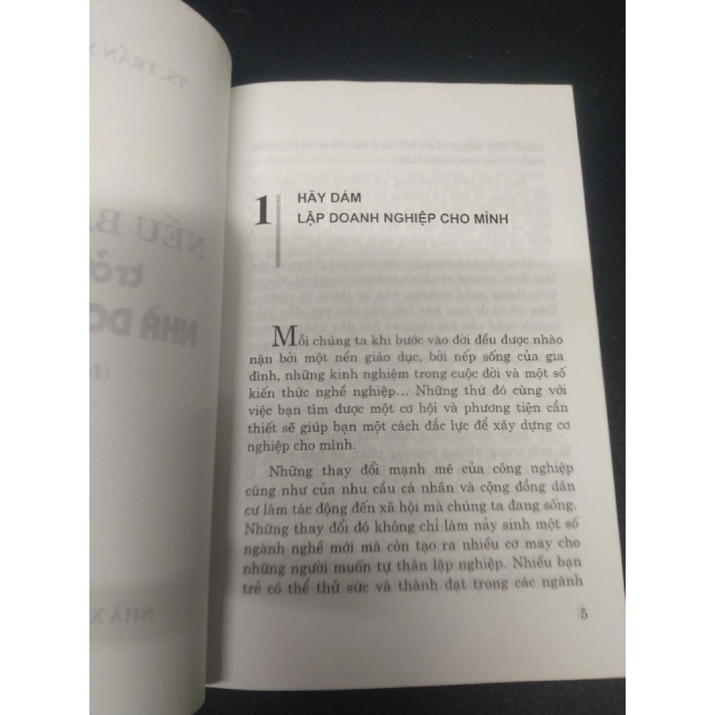 Nếu bạn muốn trở thành nhà doanh nghiệp Trần Xuân Kiên 2006 mới 90% HCM0106 kinh doanh 914521