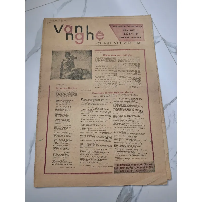 Báo Văn Nghệ số 29 (1697) - Phạm Sông Hồng - Truyện ngắn 960184
