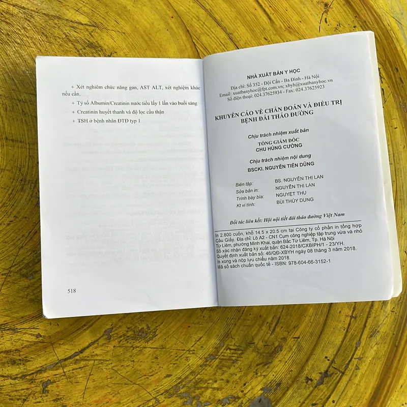 KHUYẾN CÁO VỀ CHẨN ĐOÁN VÀ ĐIỀU TRỊ BỆNH ĐÁI THÁO ĐƯỜNG 711951