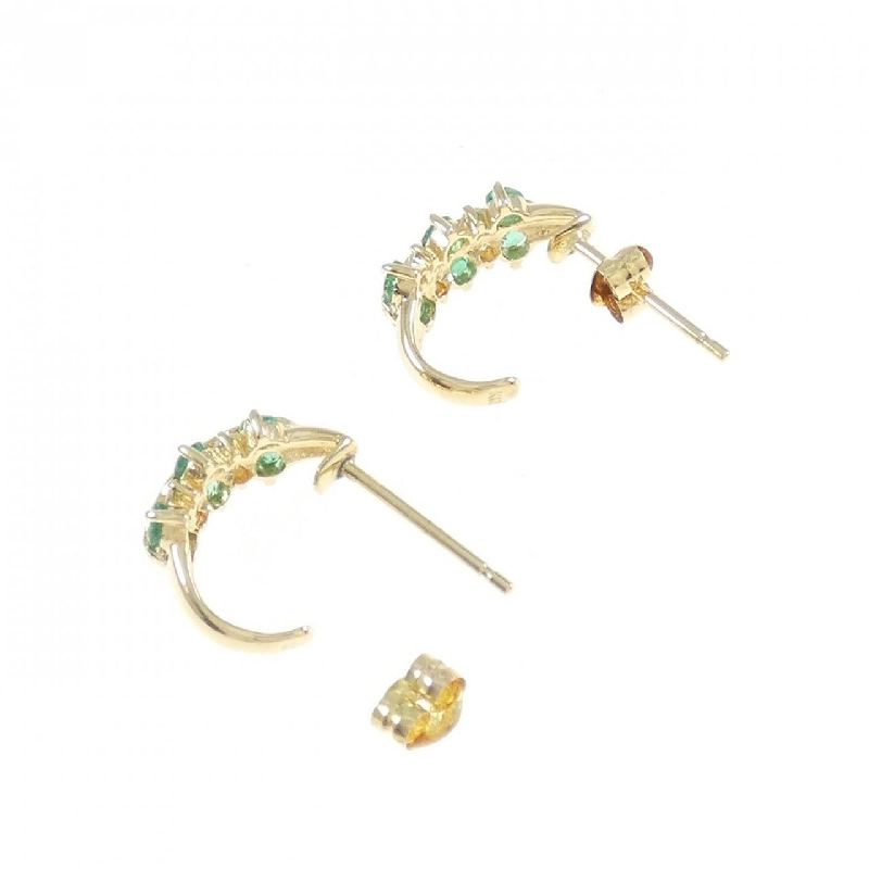Bông tai Emerald K18YG 0.50CT - Hàng hiệu Chính hãng 872116