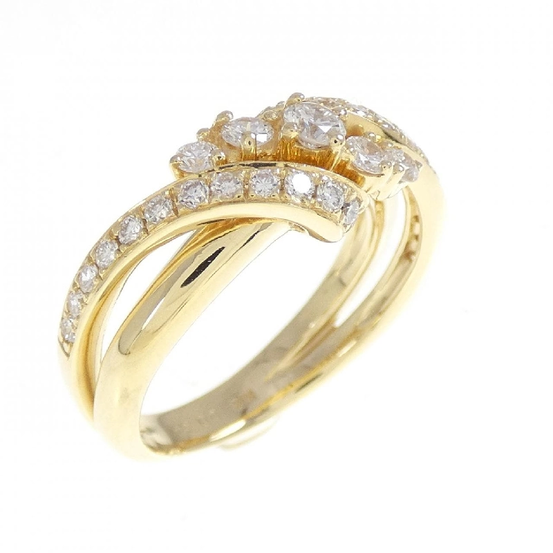 Nhẫn kim cương K18YG 0.54CT - Hàng hiệu Authentic 852562