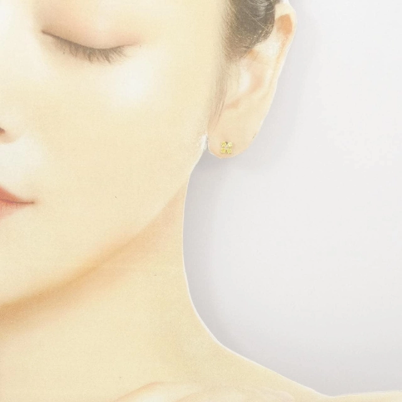 K10YG Sapphire Bông tai - Hàng hiệu Chính hãng 869227