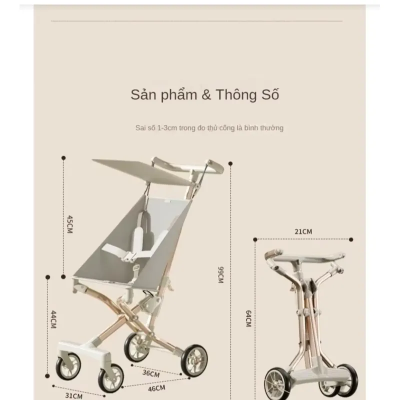 Xe đẩy gấp gọn 708944