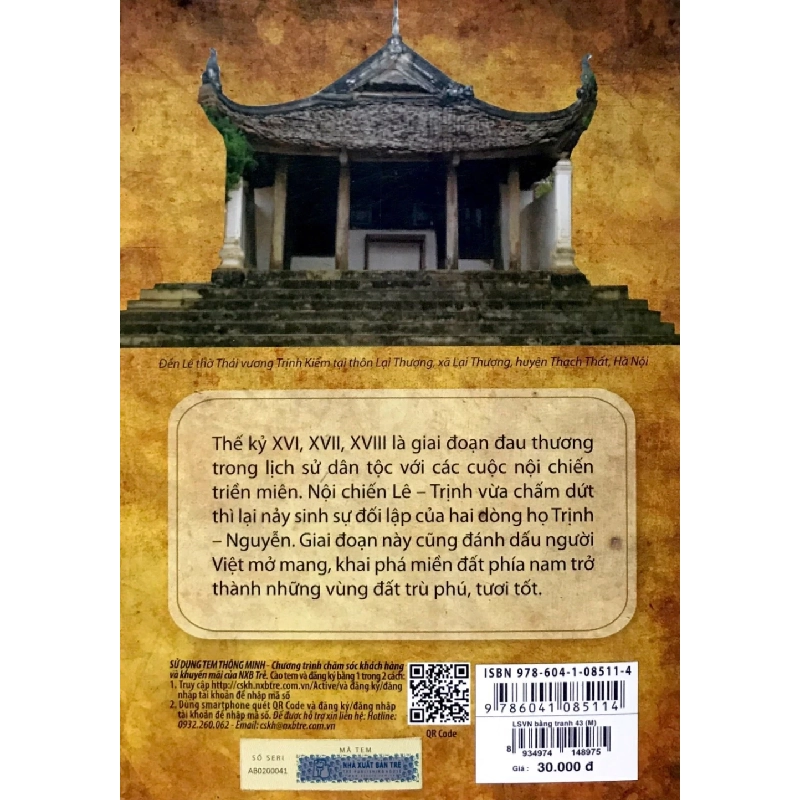 Lịch Sử Việt Nam Bằng Tranh - Tập 43: Họ Trịnh Khởi Nghiệp - Trần Bạch Đằng 187255