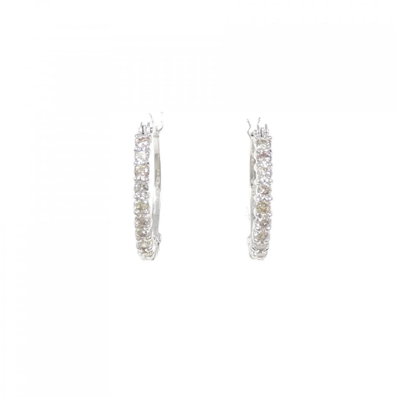 K18WG Bông tai kim cương 0.50CT - Hàng hiệu Chính hãng 863314