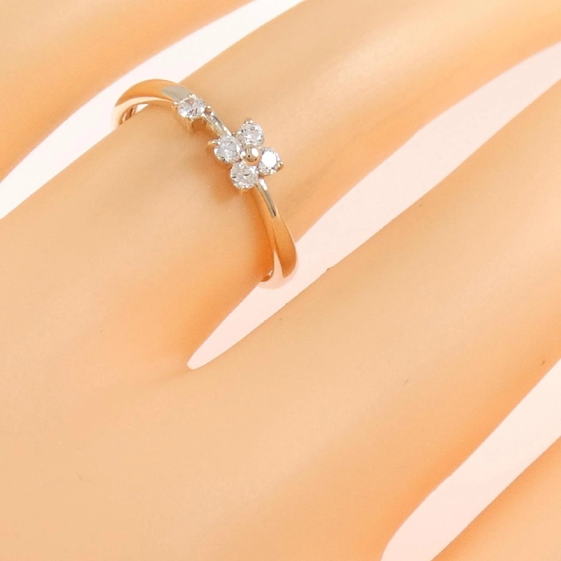 Nhẫn Cubic Flower K10PG - Hàng hiệu Authentic 852329