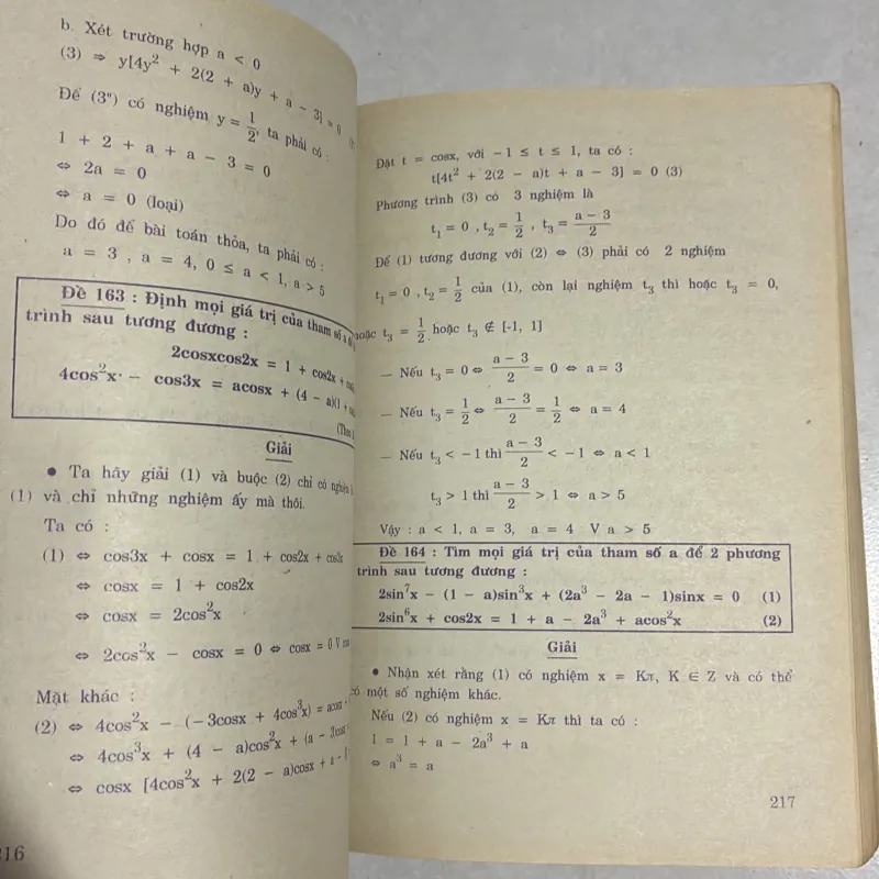 Các phương pháp giải đặc biệt phương trình bất phương trình lượng giác - Võ Đại Mau 779128