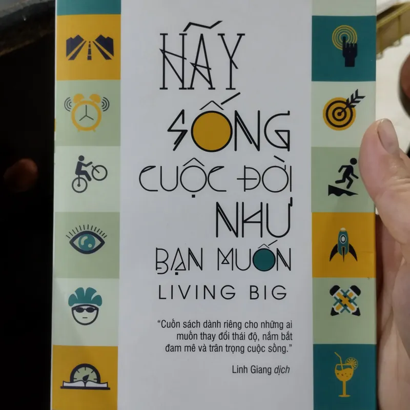 cuốn sách "Hãy Sống Cuộc Đời Như Bạn Muốn" (Living Big) của tác giả Pam Grout 563843