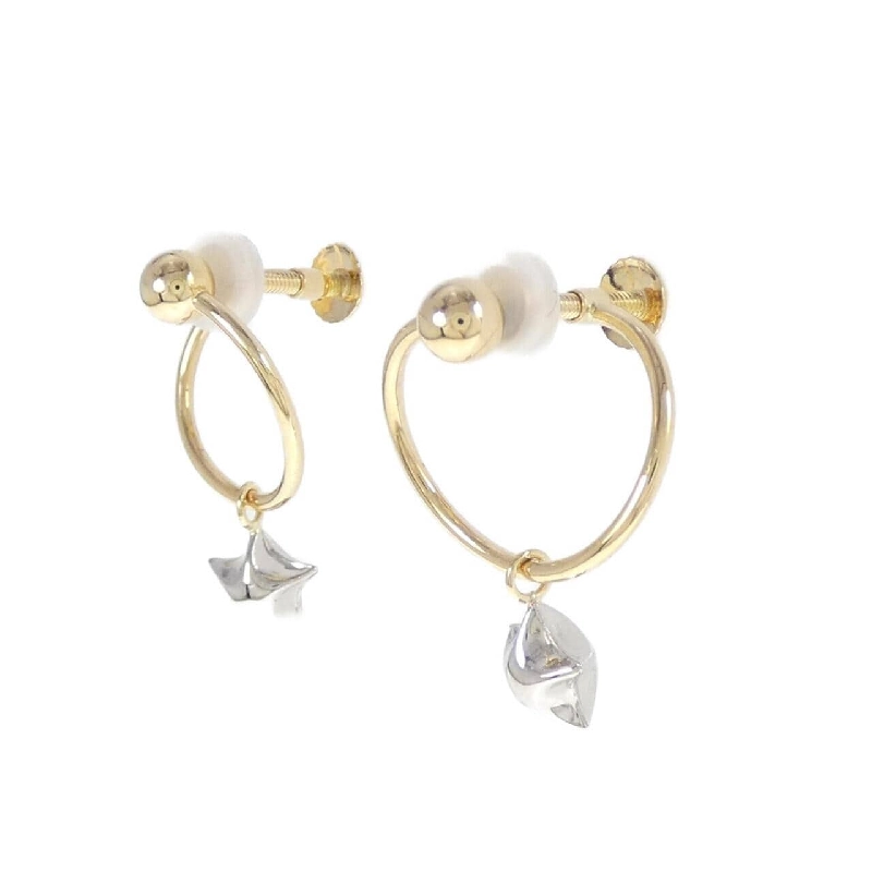 K18YG/PT Bông tai - Hàng hiệu Authentic 870624