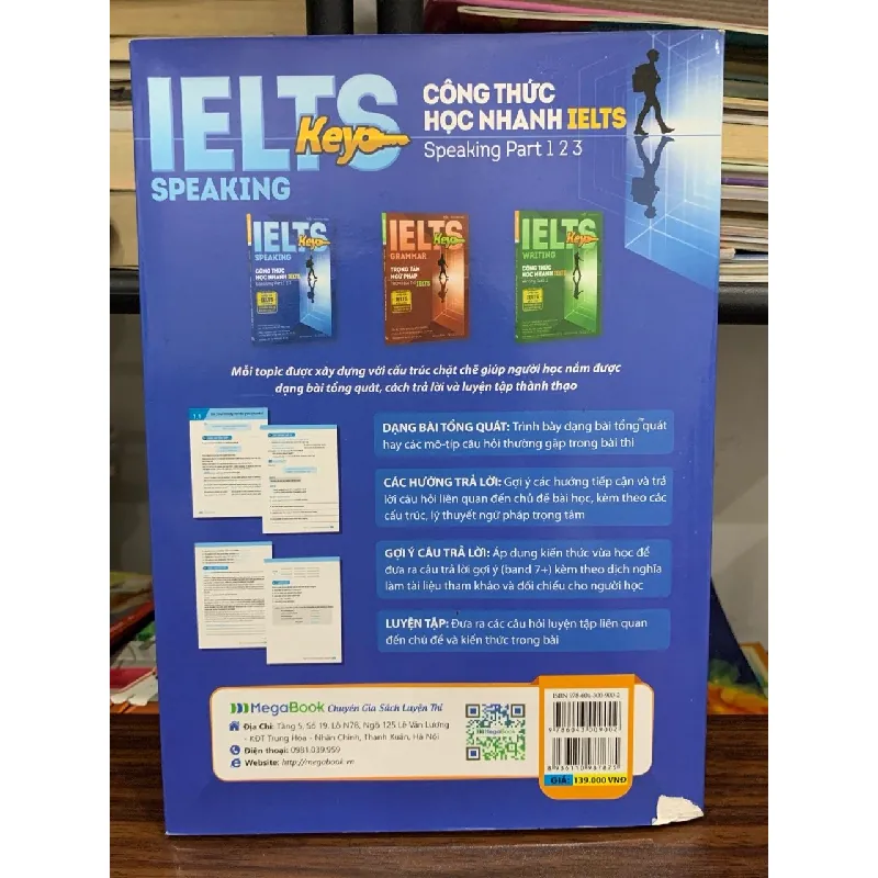 IELTS Key – Speaking: Công thức học nhanh IELTS Speaking – MegaBook 592503