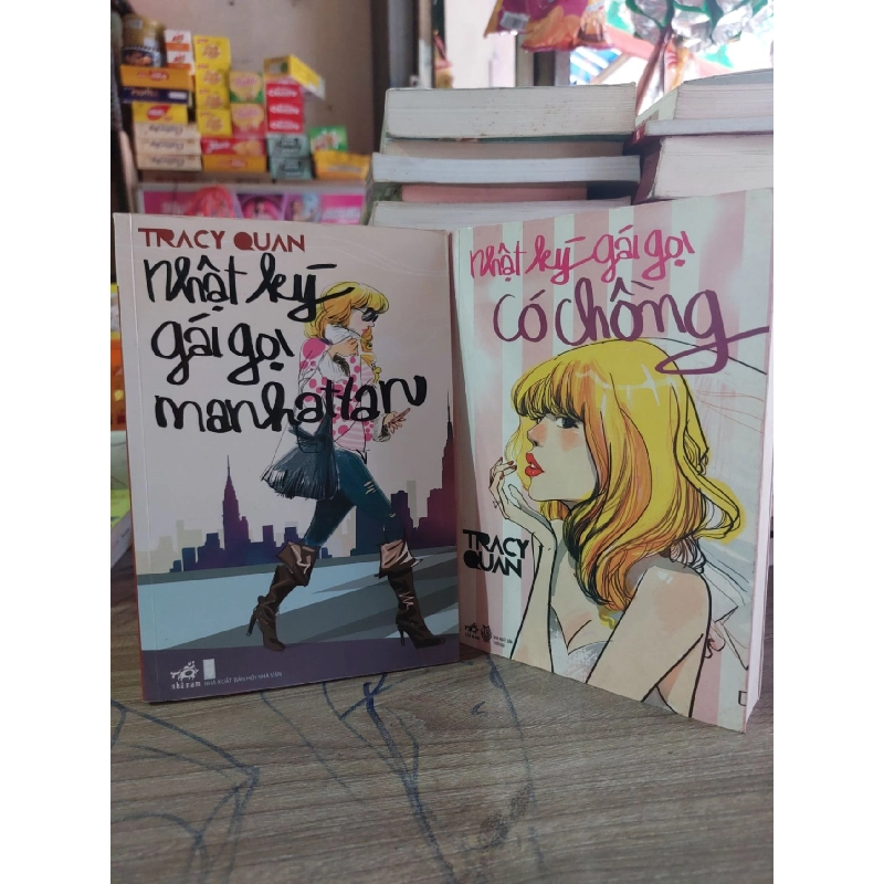Bộ 2 cuốn sách của Tracy Quan mới 80% HCM3103 911375