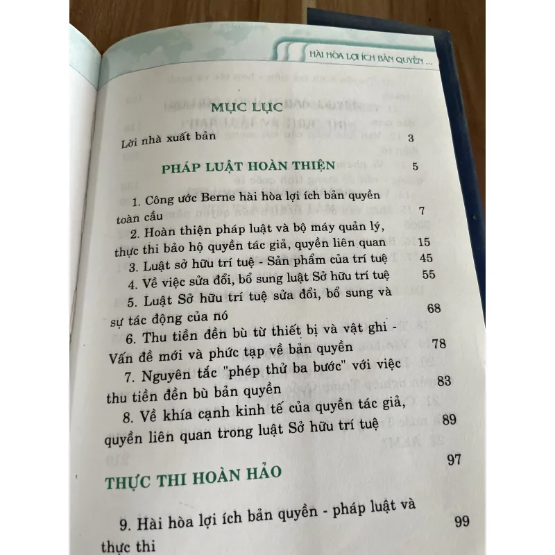 TS. VŨ MẠNH CHU - HÀI HÒA LỢI ÍCH BẢN QUYỀN PHÁP LUẬT & THỰC THI 748574