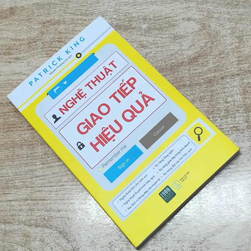Nghệ Thuật GIAO TIẾP Hiệu Quả - Patrick King 573007