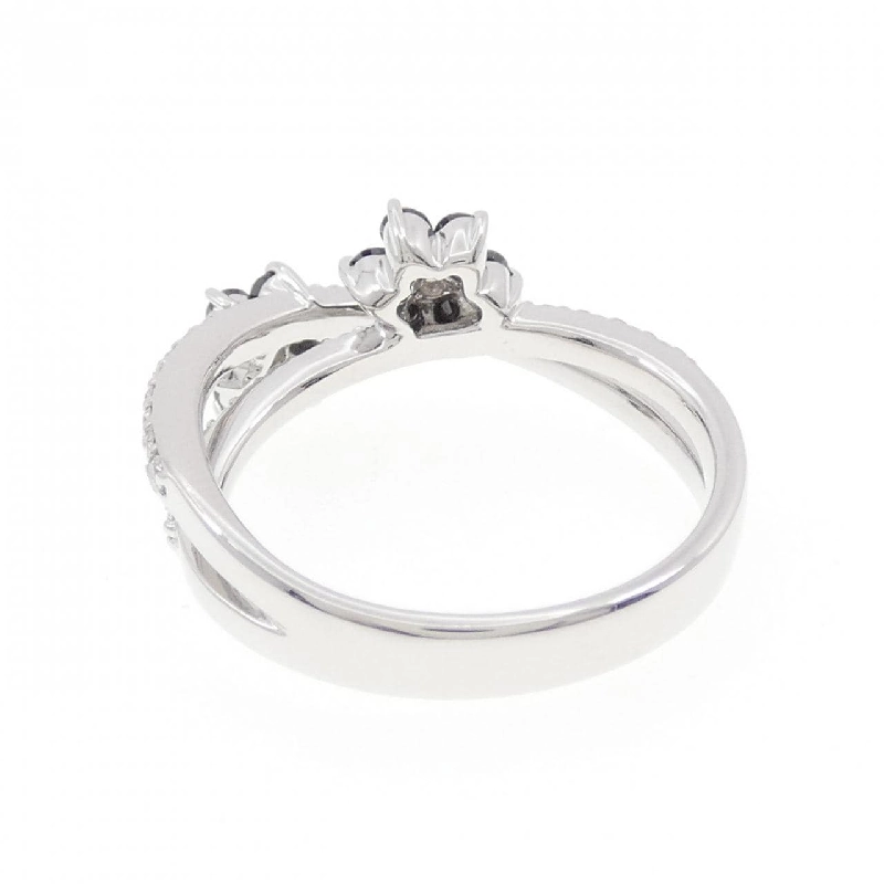 Nhẫn kim cương hoa K18WG 0.42CT - Hàng hiệu Authentic 851857