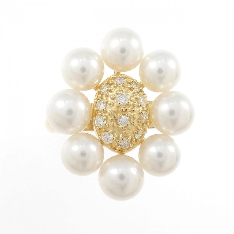 Nhẫn ngọc trai Akoya K18YG - Hàng hiệu Authentic 848926