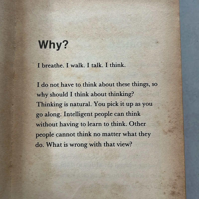 Teach yourself to think - Edward de Bono 509859