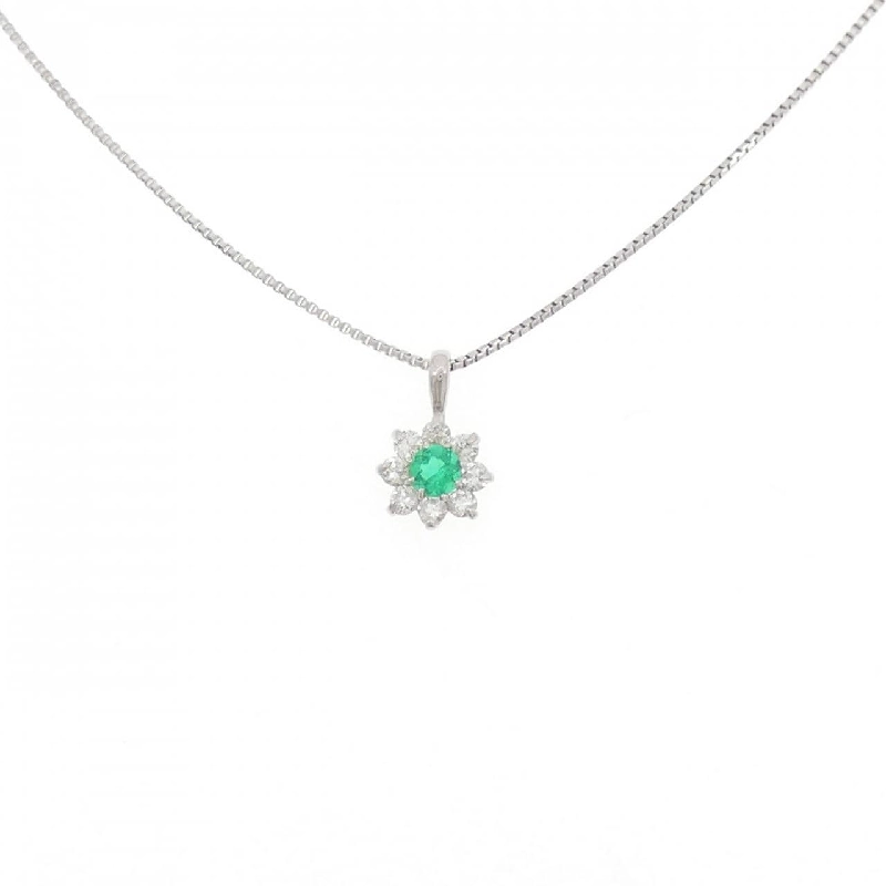 Dây chuyền ngọc lục bảo PT900/PT850 0.10CT - Hàng hiệu Authentic 858621