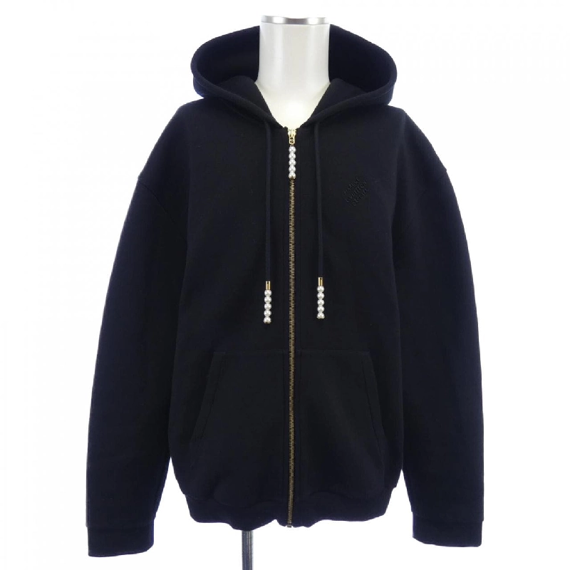 Áo khoác hoodie zip qua LOUIS VUITTON thêu HQY81WCFJ - Hàng hiệu Authentic 900681