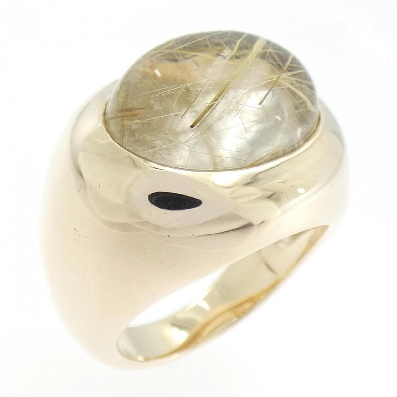 Nhẫn thạch anh rutile K10YG 667902