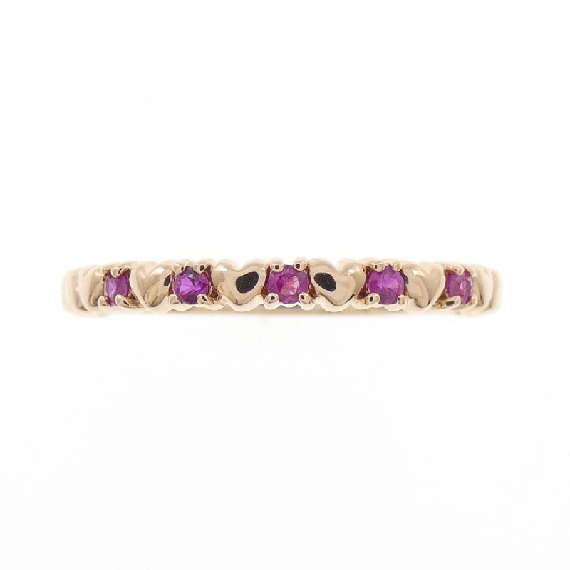 Nhẫn Ruby Hình Trái Tim 4゜C - Hàng hiệu Chính hãng 837725