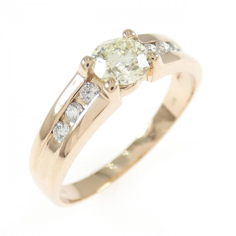 Nhẫn kim cương K18PG 0.591CT 666301