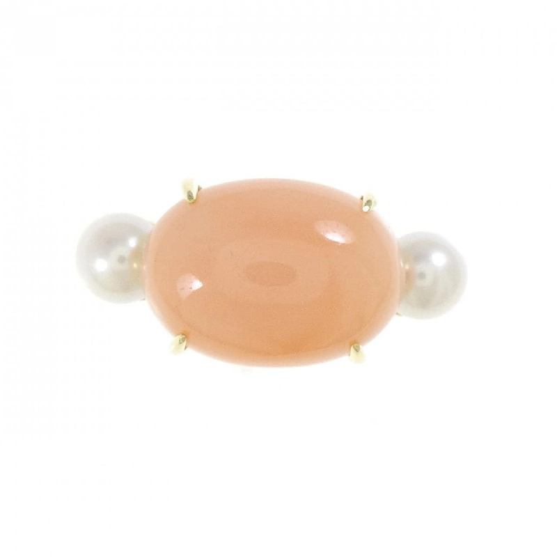 Nhẫn san hô K18YG 670782