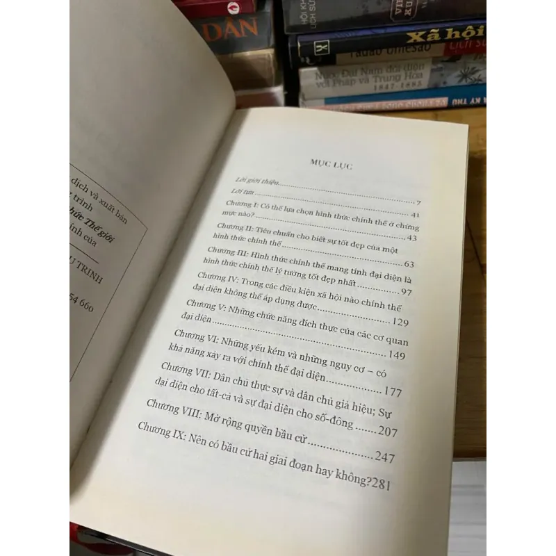 Sách cũ: Chính thể đại diện - John Stuart Mill, NXB Trì Thức bìa cứng 989741